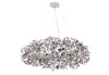 Подвесная люстра Crystal Lux GARDEN SP9 D800 CHROME