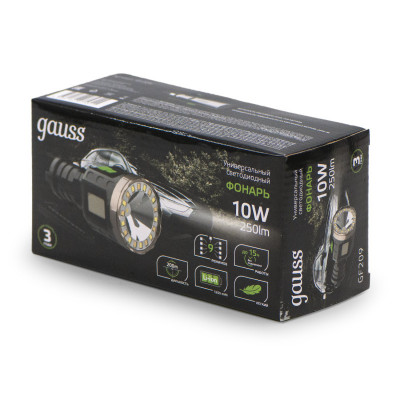 Фонарь Gauss GF209