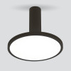 Накладной светильник Elektrostandard DLS029 12W 4200K черный матовый