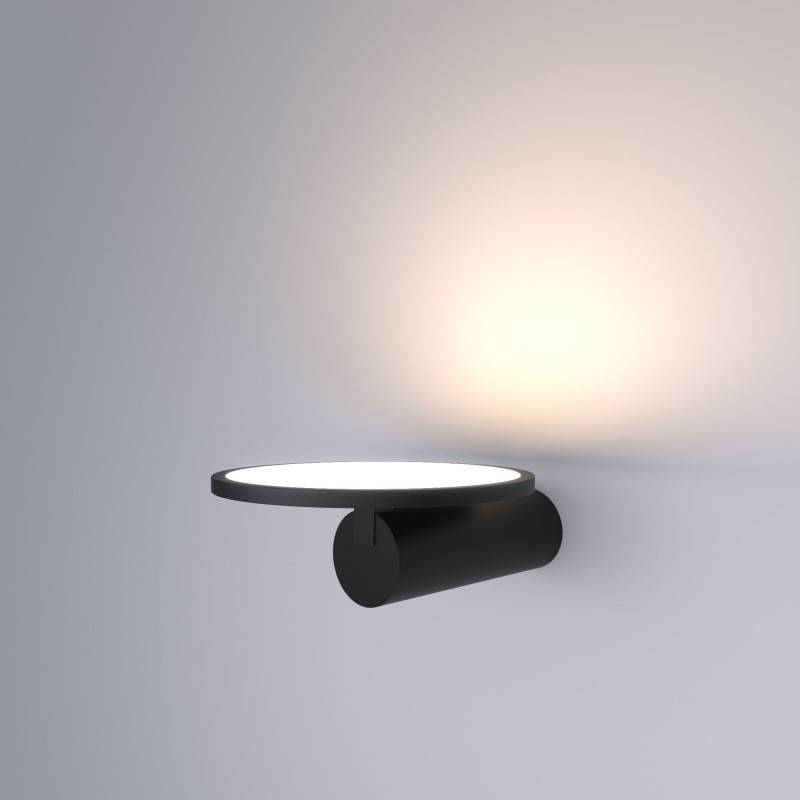 Накладной светильник Elektrostandard DLS029 12W 4200K черный матовый