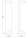Наземный высокий светильник Maytoni Barclay Street O013FL-L9B