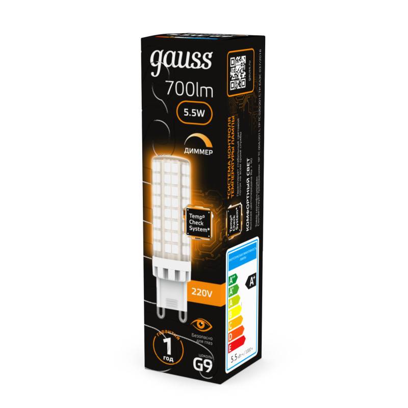 Светодиодная лампа Gauss 107309155-D
