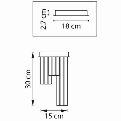 Накладной светильник Lightstar 718033