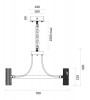 Подвесная люстра Fluorite FL1090-12P