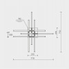 Накладной светильник MODELUX MDL.9376.700CL WH