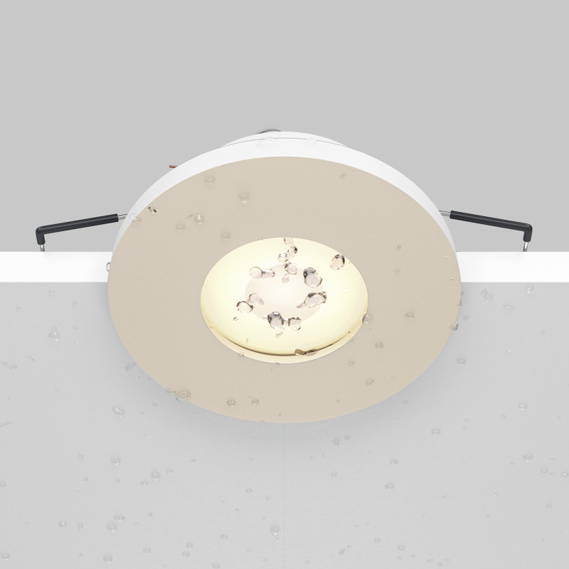 Влагозащищенный светильник Maytoni Technical DL083-01-GU10-RD-W