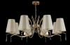 Подвесная люстра Crystal Lux RENATA SP8 GOLD