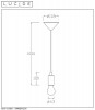 Подвесной светильник LUCIDE 08408/01/30