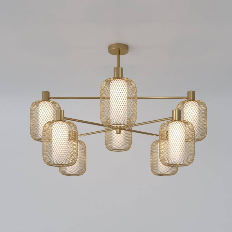 Люстра на штанге Eurosvet 30192/8 золото