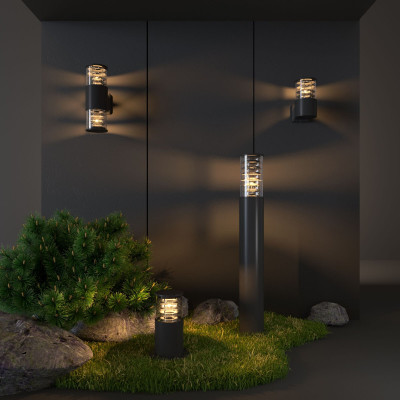 Садово-парковый светильник Elektrostandard 1507 TECHNO black черный