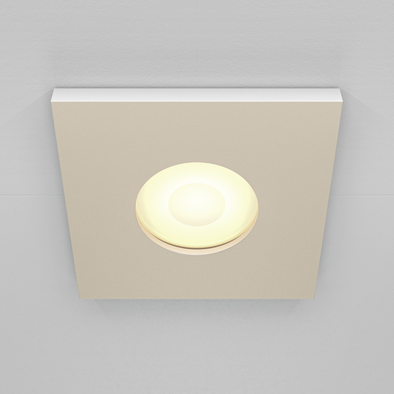 Влагозащищенный светильник Maytoni Technical DL083-01-GU10-SQ-W