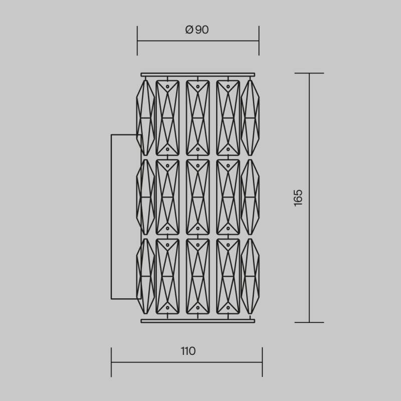 Бра Maytoni DIA008WL-1CH