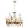 Подвесная люстра Crystal Lux CASA SP-PL12 BRASS