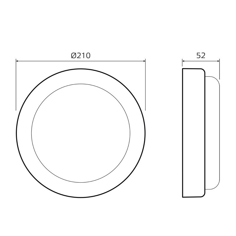 Пылевлагозащищенный светильник Gauss 126418230