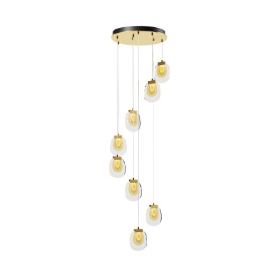 Каскадная люстра Maytoni MOD367PL-L30BBSK