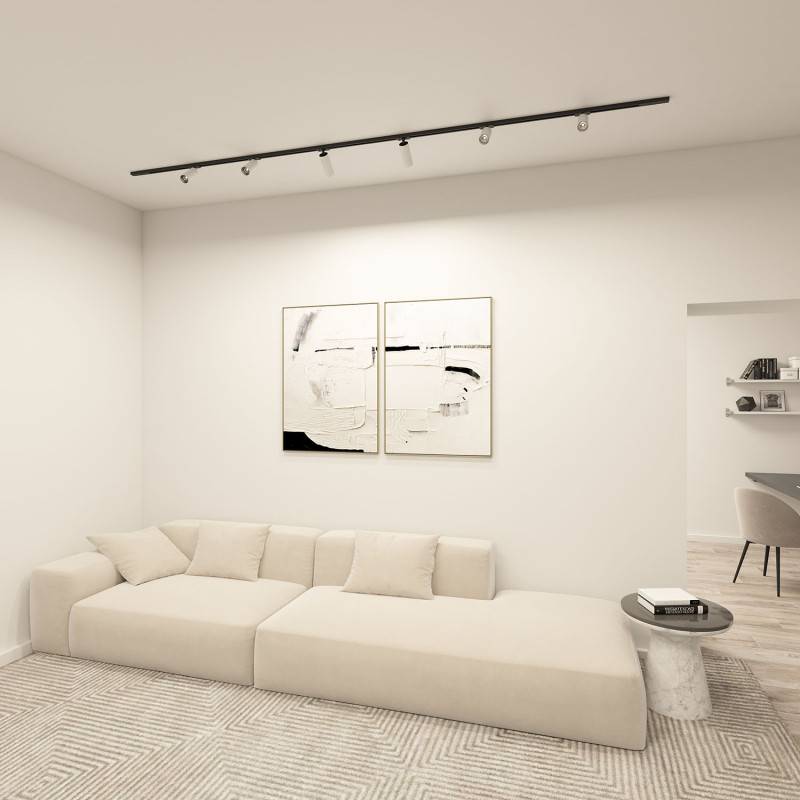 Светильник на шине Denkirs DK6060-BW+BK