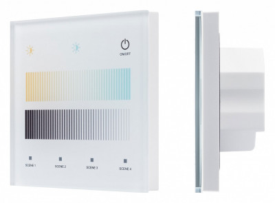 Панель универсальная клавишная встраиваемая Arlight INTELLIGENT 046551