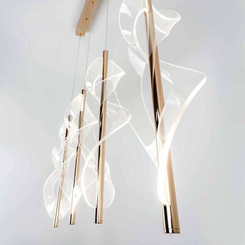 Подвесной светильник MODELUX MS.3028.4 GD