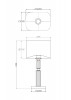 Настольная лампа Moderli V2621-1T