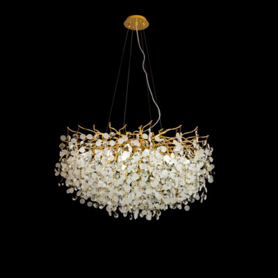 Подвесная люстра iLamp 7204-D800 GD