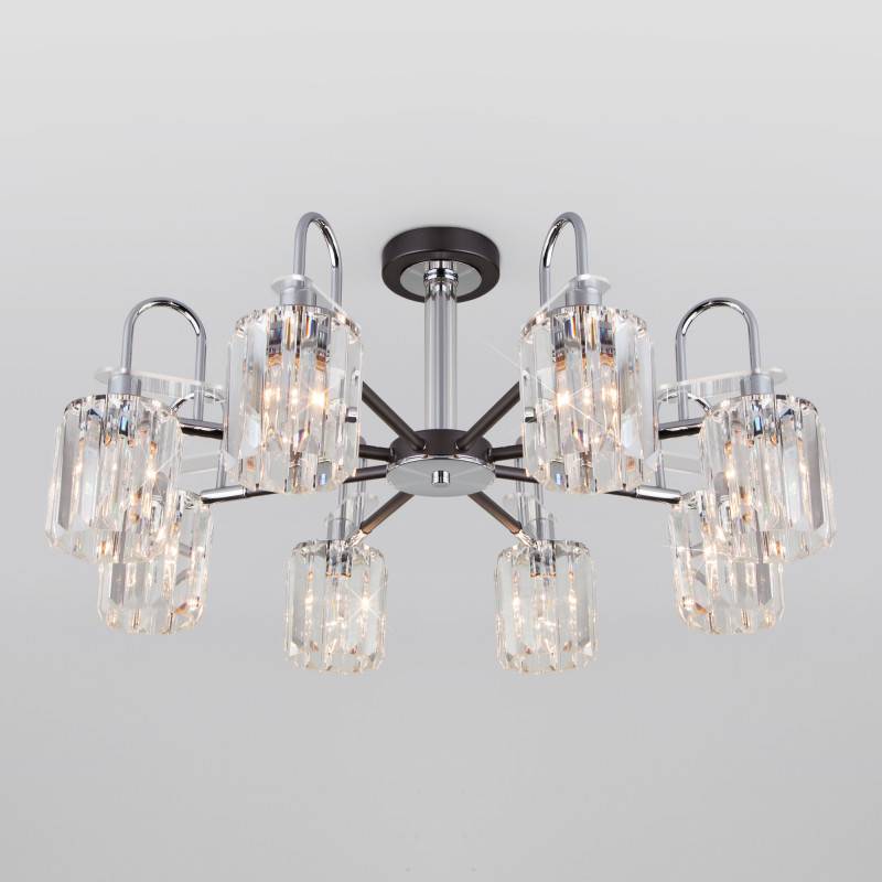 Люстра на штанге Eurosvet 70090/8 графит