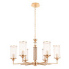Подвесная люстра Crystal Lux GLORIA SP6 BRASS