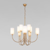 Подвесная люстра Eurosvet 60164/10 латунь