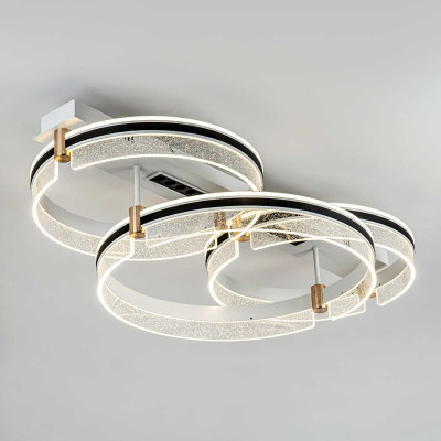 Накладная люстра LED4U L1058-880 WH