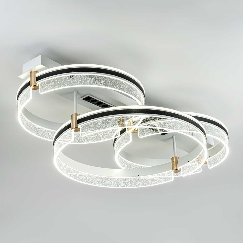 Накладная люстра LED4U L1058-880 WH