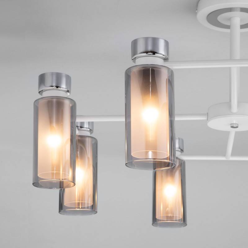 Люстра на штанге Eurosvet 70115/8 белый