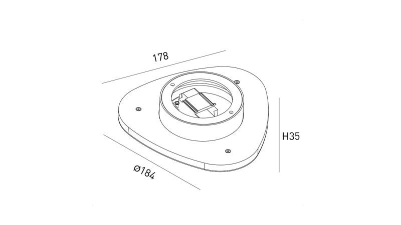 Бра DesignLed ML-TR184-BL-WW