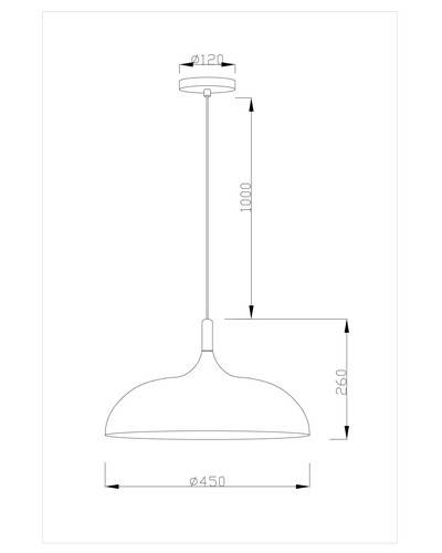 Подвесной светильник Moderli V11447-1P