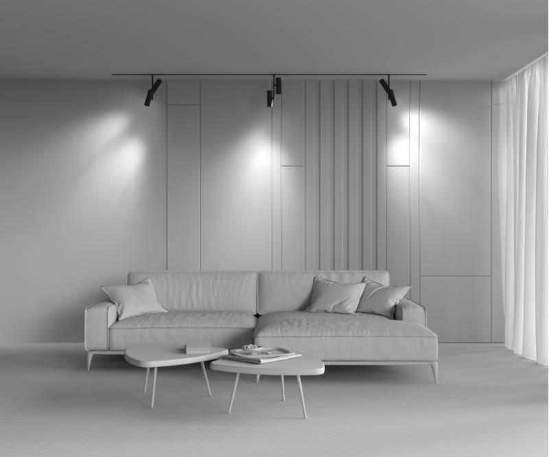 Светильник на шине Maytoni Technical TR005-2-2X12W4K-B