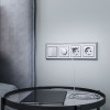 Выключатель Werkel W1122106 серебряный