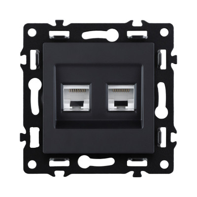 Розетка KOLLINGER AS-018BK