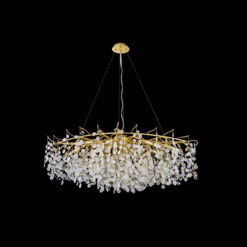 Подвесная люстра iLamp 7204-L1200 GD