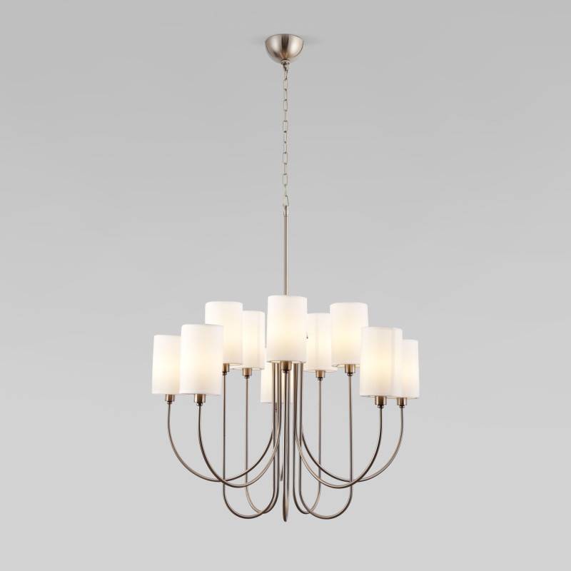 Подвесная люстра Eurosvet 60164/10 никель