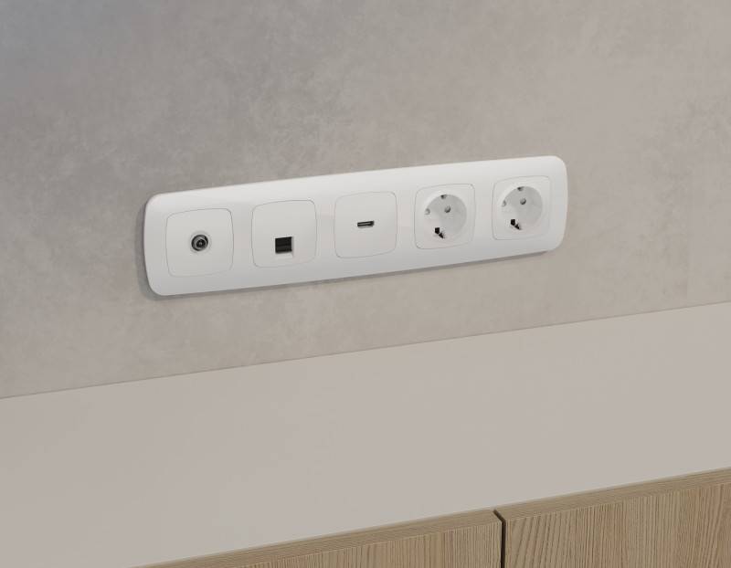 Розетка Ambrella Volt MO112005