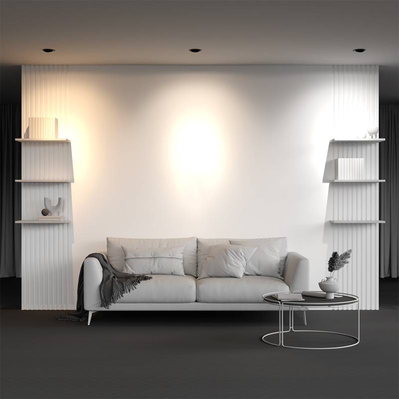 Встраиваемый светильник Maytoni Technical DL060-9W3-4-6K-TRS-B