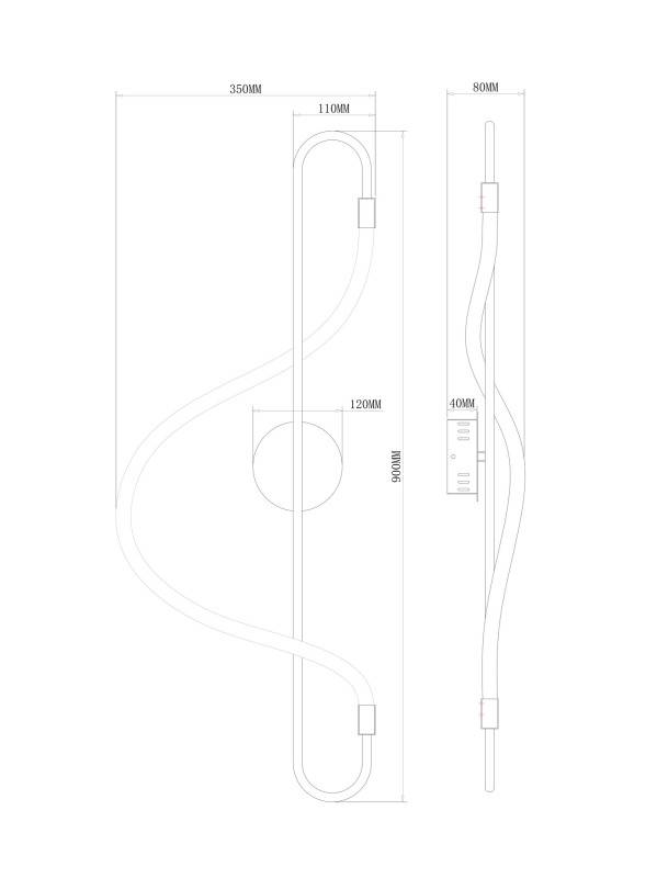 Бра Freya FR6059WL-L28BS