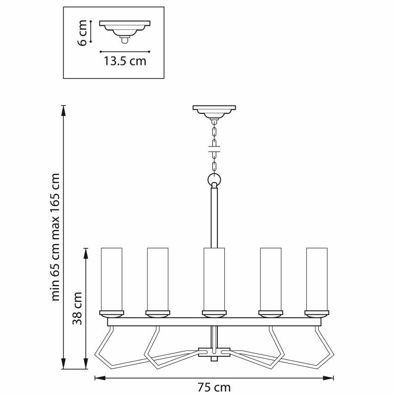 Подвесная люстра Lightstar 723085