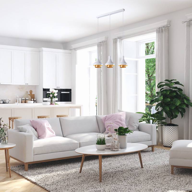 Подвесной светильник Escada 1147/3S White