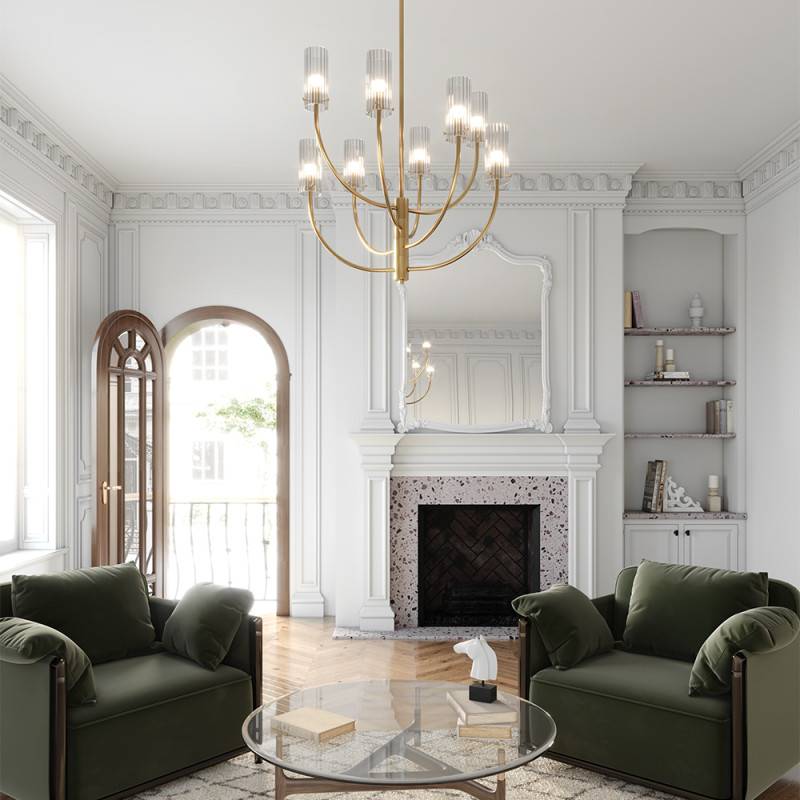 Подвесная люстра Maytoni MOD223PL-08BS