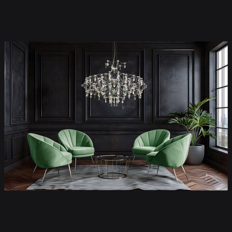 Подвесная люстра WERTMARK WE337.15.106