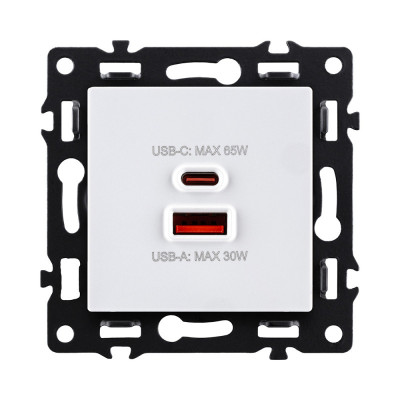 Розетка KOLLINGER AS-024WH