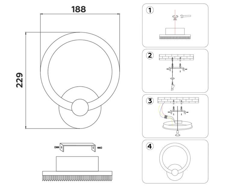 Бра Ambrella Light FA3849