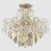 Накладная люстра Crystal Lux ESMIRALDA PL4 GOLD