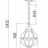 Подвесной светильник Maytoni Via O024PL-01G