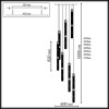 Каскадная люстра Odeon Light 5455/210L