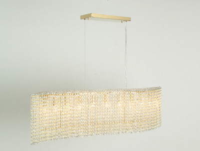 Подвесная люстра Newport 10911/S gold